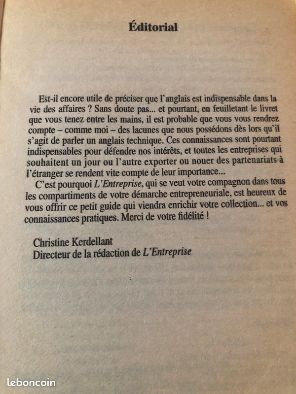 Livre : l anglais dès affaires (image 3)