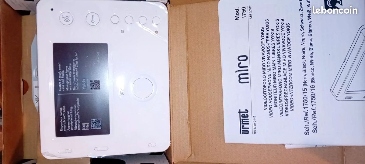 Support De Table pour Moniteur Miro - 1750/52 - Urmet