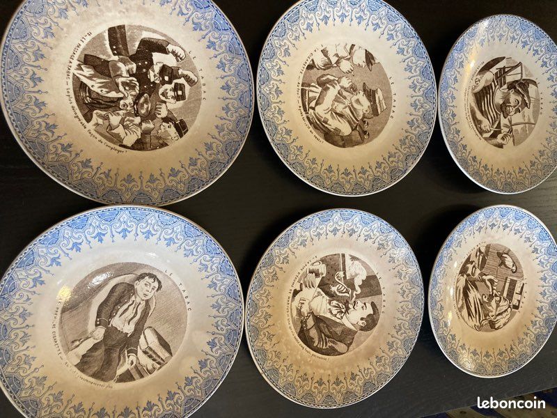 Assiettes anciennes (image 1)