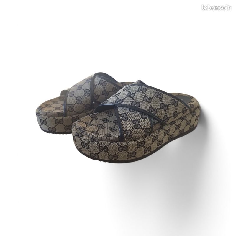 Gucci – Mules à logo GG – Taille 39,5 (image 4)