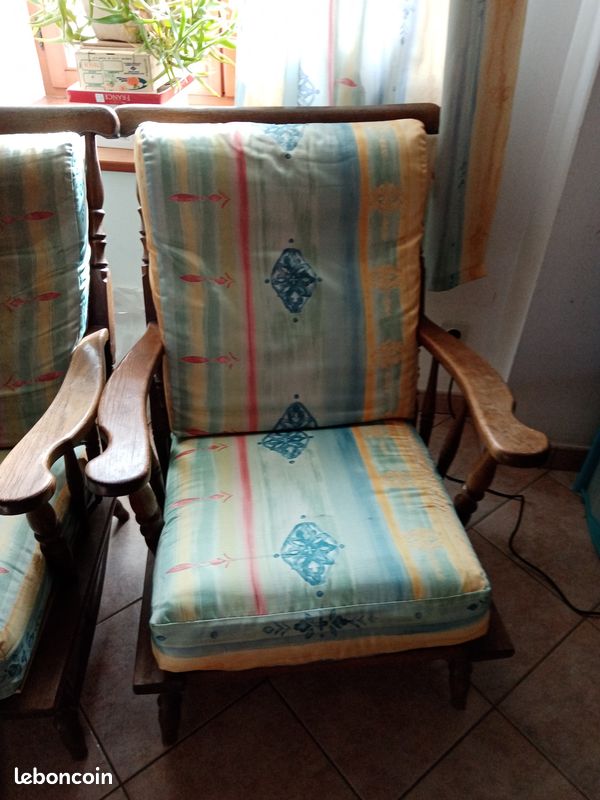 2 Fauteuils vintage (image 1)