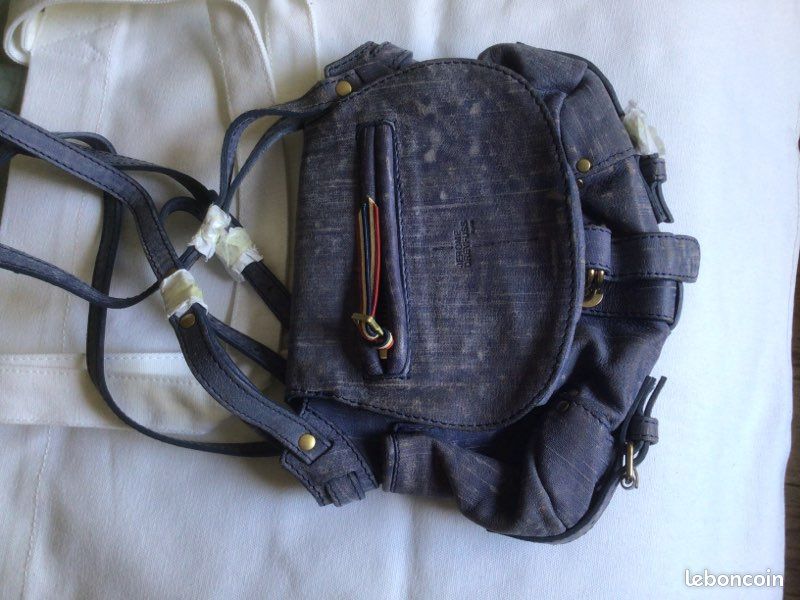 Sac Jérôme Dreyfuss mini Twee bleu (image 6)