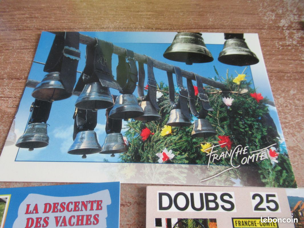 Lot enveloppe et 17 cartes postales de Franche-comté Doubs (image 12)