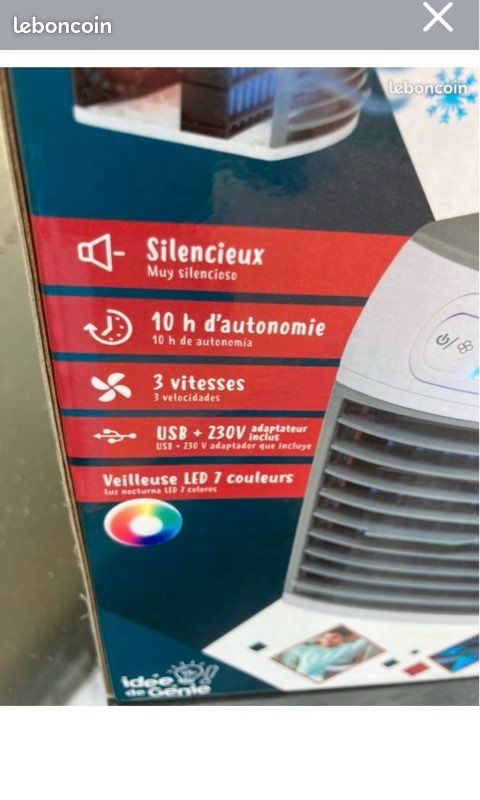 Mini rafraichisseur neuf (image 3)