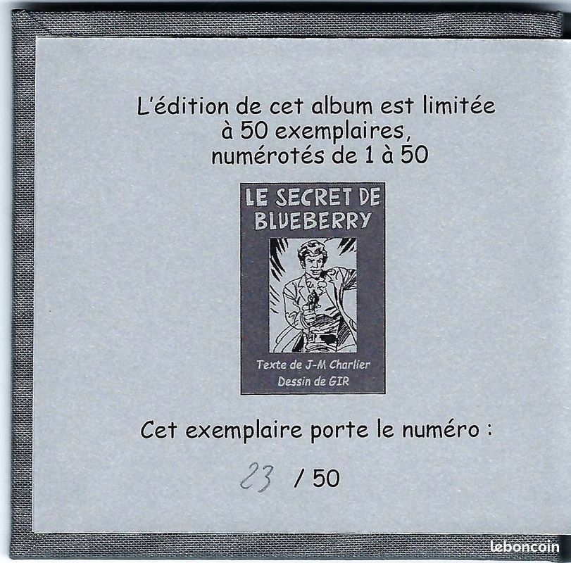 Blueberry -le secret de Blueberry GIR (Moebius) (image 3)