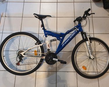 Vélo de route, Course bleus avec freins à patins