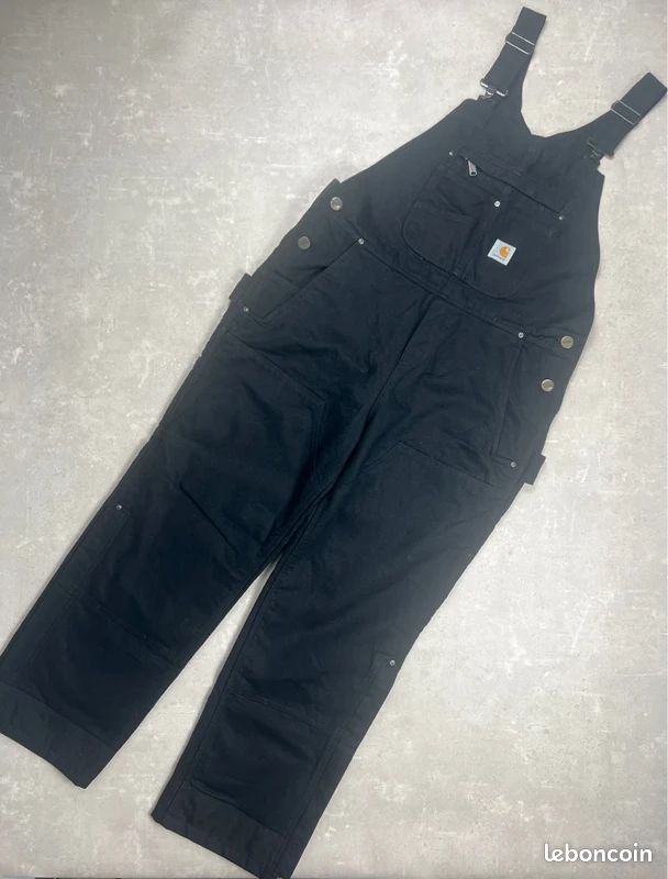 Salopette noire Carharrt taille s (Gebraucht) in Bellevue für CHF 50