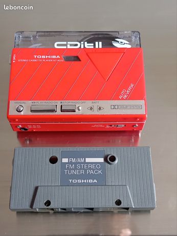 Walkman Baladeur Toshiba KT 4018 lecteur radio cassette player auto reverse - Photo, audio & vidéo Walkman Baladeur Toshiba KT 4018 lecteur radio cassette player auto reverse - Photo, audio & vidéo