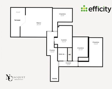 Appartement 330 000 € - 92 m²