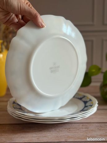 24 assiettes et 2 saladiers en arcopal | Used   Good | €30.00 | Saint Lubin des Joncherets, Centre
