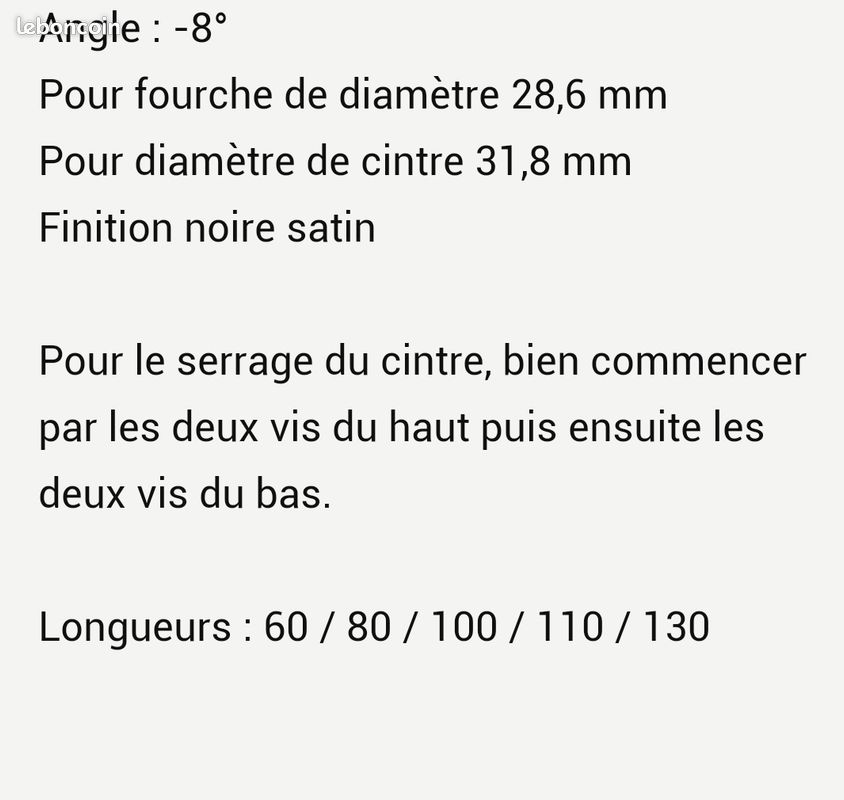 Potence vélo (image 4)