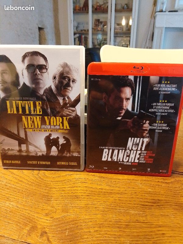 Lot - DVD little New York / Blue-Ray nuit blanche (image 1)