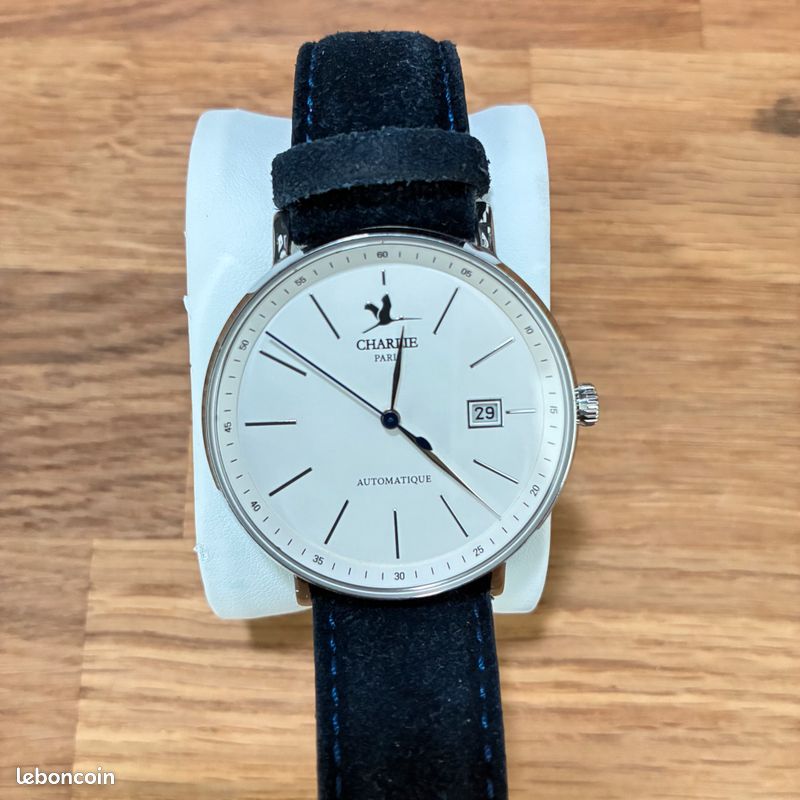 Charlie Paris Initial – Montre automatique – 2017 – Full Set – 2 bracelets (image 4)