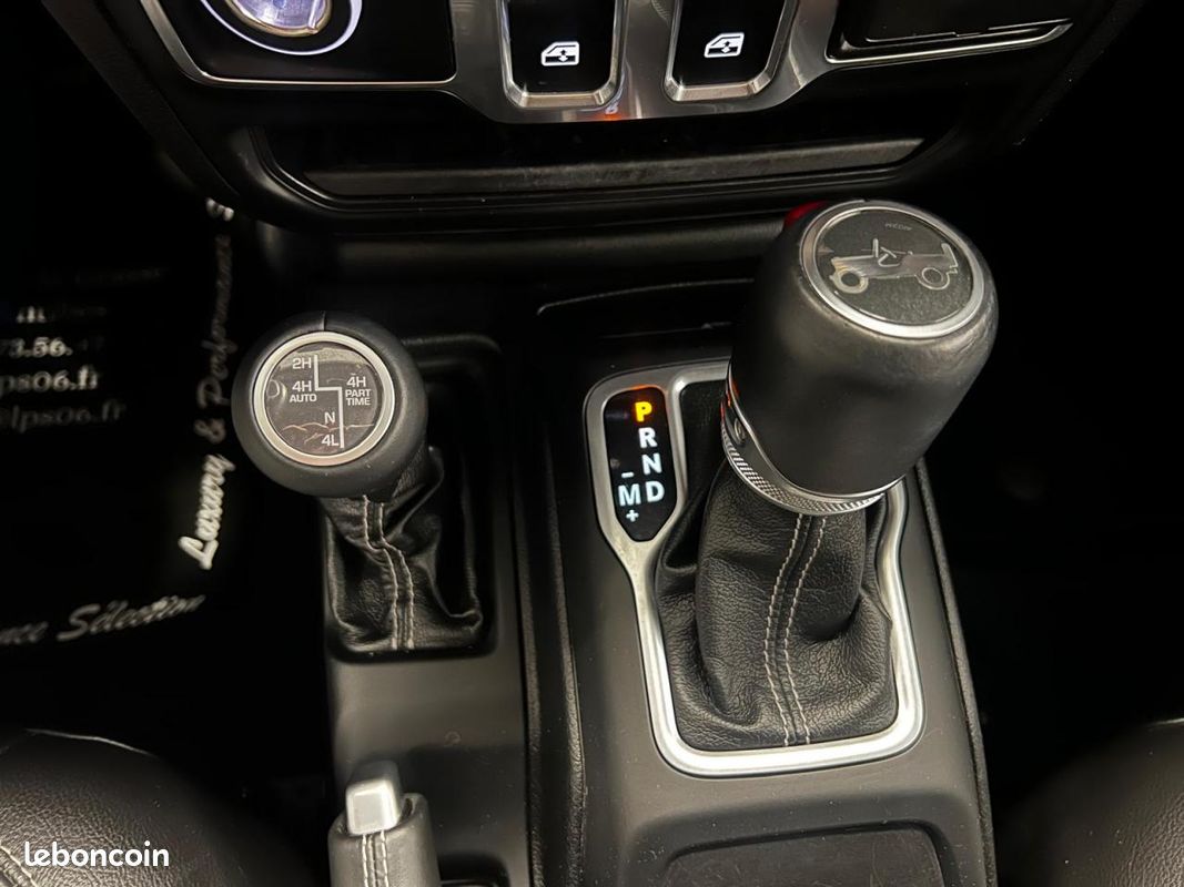 JEEP WRANGLER JL 3 PORTES 2.2 200ch SAHARA 4X4 BVA - 4 PLACES PAS DE MALUS - Suivi complet (image 18)
