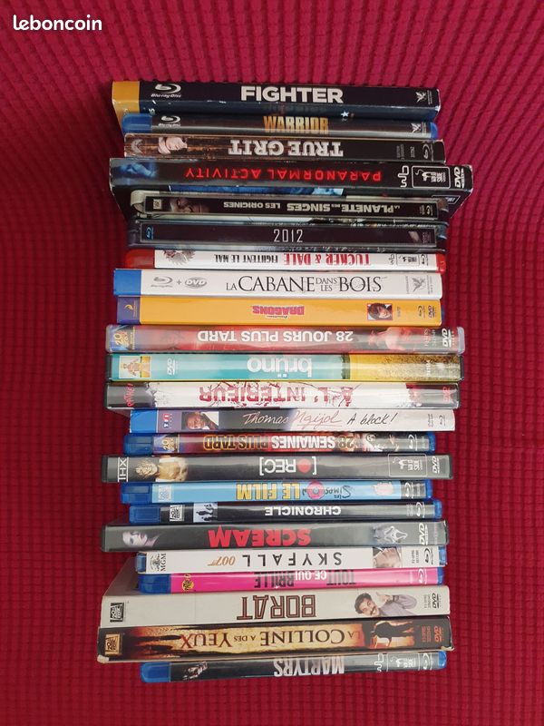 Lot DVD & Blu-Ray en très bon état (image 1)