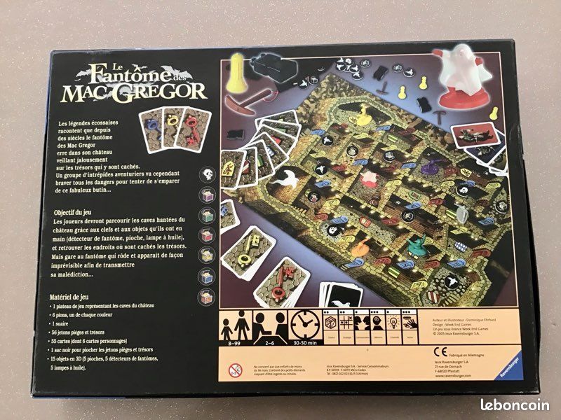 Jeu Le fantôme des Mac Gregor Ravensburger (image 3)