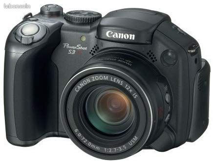 Canon PowerShot S3 IS Appareil Photo Numérique Bridge (image 1)