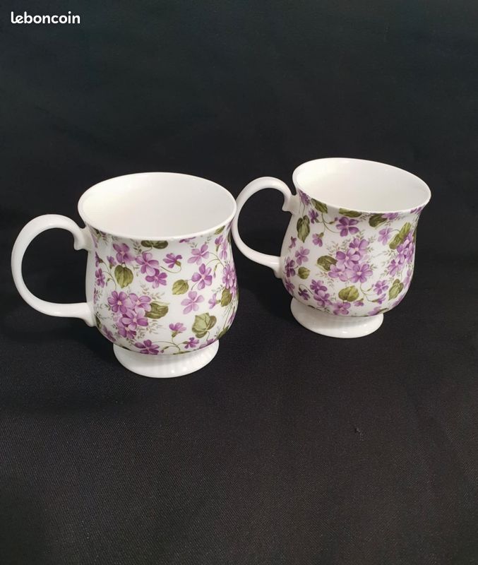 Tasses porcelaine fine Windsor (image 1)