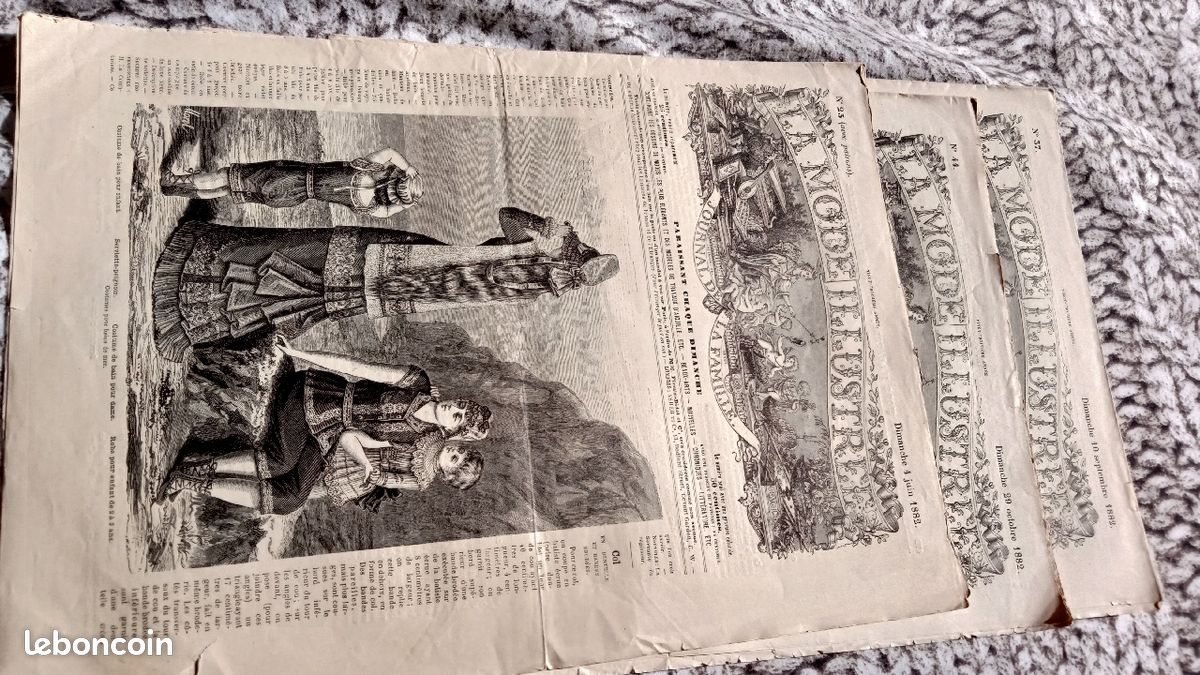 Magazines MODE années 1900 (image 2)
