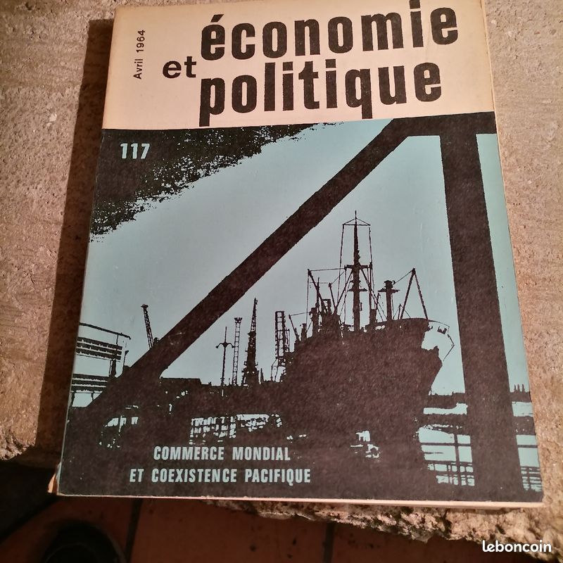 Lot de 10 numéros de la revue "économie et politique" (image 8)