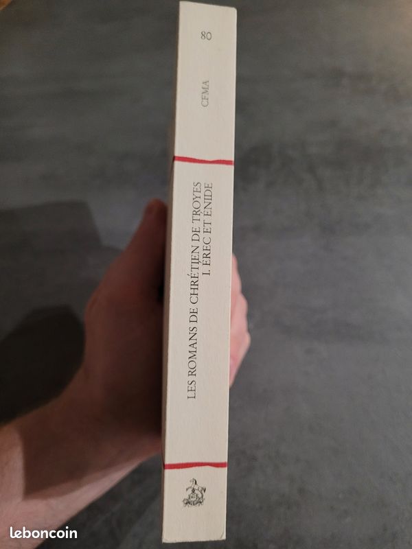 Livre Les romans de Chrétien de Troyes : tome 1 Erec et Enide aux éditions Classiques Français du Moyen Âge (CFMA) (image 4)