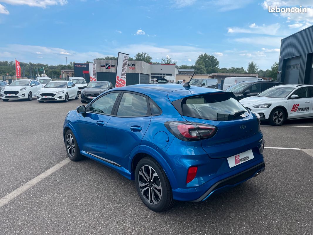Ford puma 1.0 flexifuel e85 125ch s&s mhev st-line camera clim auto hayon electrique (image 2)