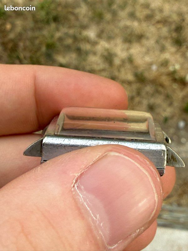 Montre Art Déco ELIX – Petite Seconde – Acier Inoxydable – Années 1930 (image 3)