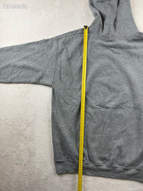 Hoodie Valwood Basketball gris vintage (image 7)