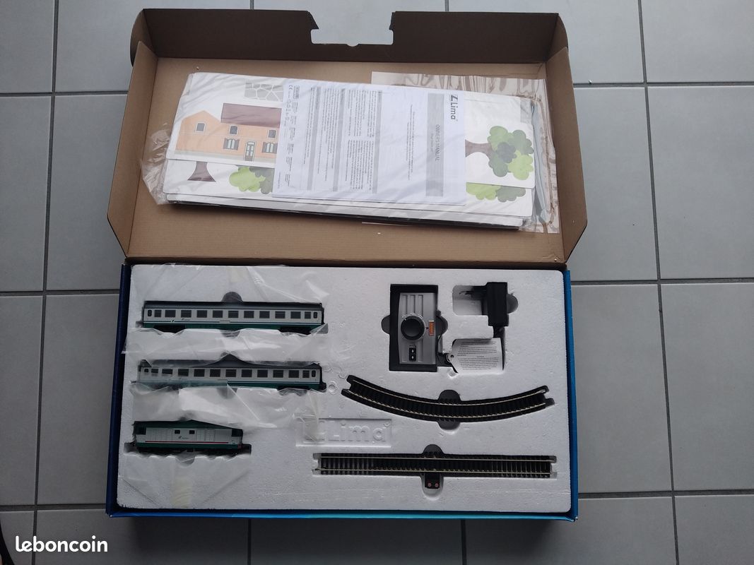 HL 1045 LIMA HO : Coffret / Set de démarrage train trenitalia (PASSAGGERI) - Modélisme