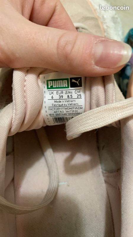 Basket puma rose (image 2)