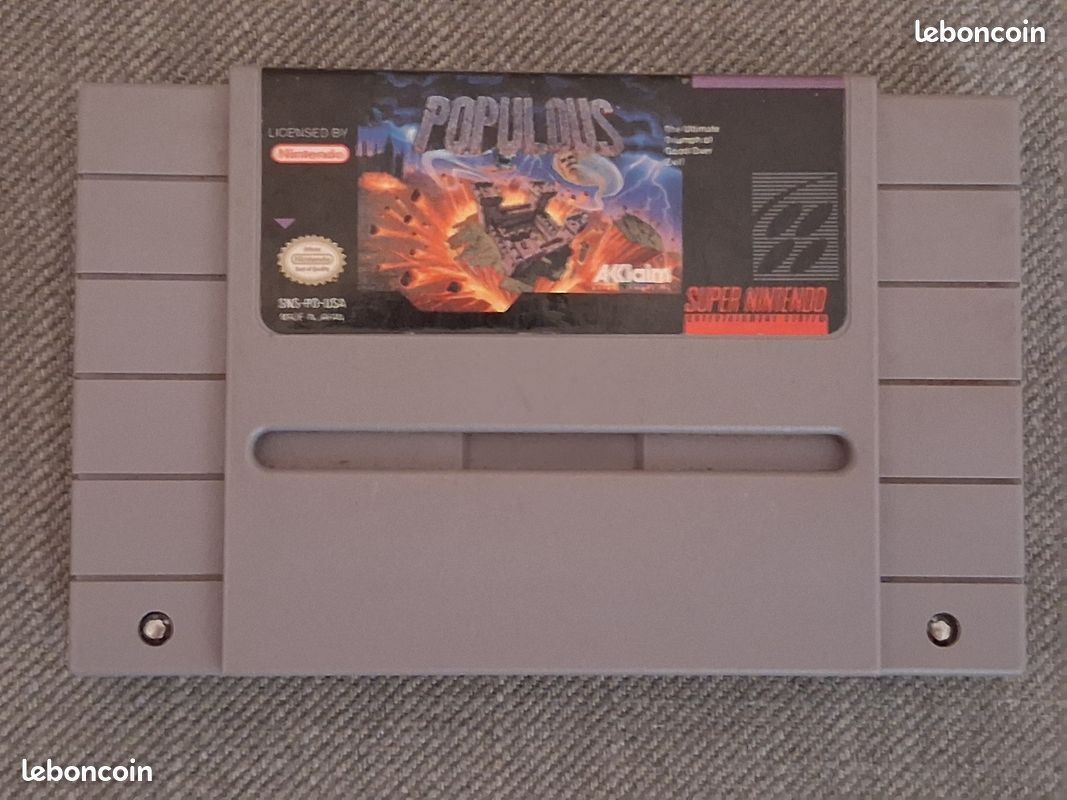 Big Box Atari ST - Populous - Complet (Non Testé, Bon état)