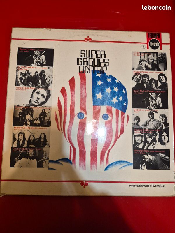 Vinyle 33T – Super Groupes On Top – Triumph Records (années 60) (image 1)