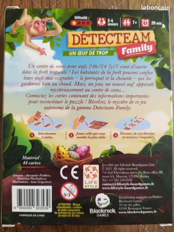 Lot 2 jeux Detecteam Family (image 3)