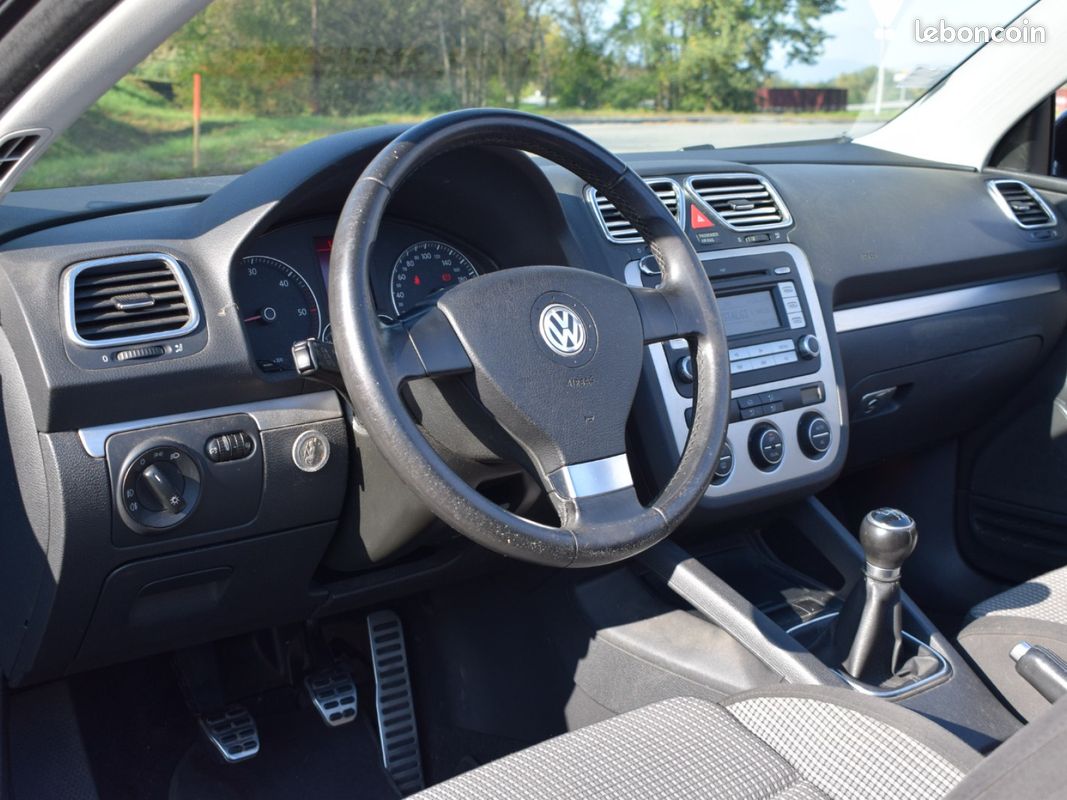 VOLKSWAGEN EOS SPORTLINE 2.0 TDI 140 CV BVM 6 / 1ere MAIN / SUIVI COMPLET (image 15)