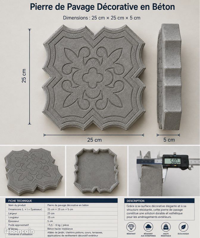 Pavé béton (image 3)