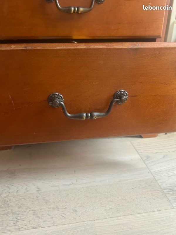 Bureau ministre en merisier (image 8)