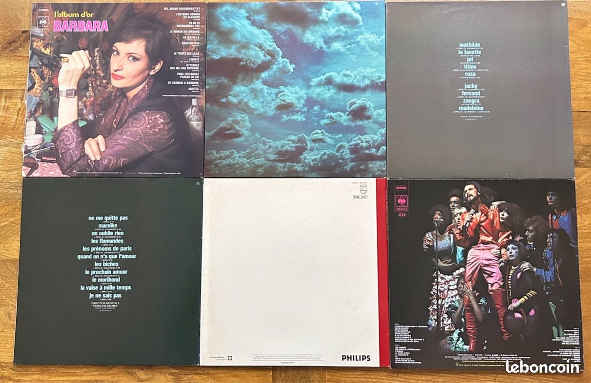Ensemble de 7 vinyles 33 tours (image 2)
