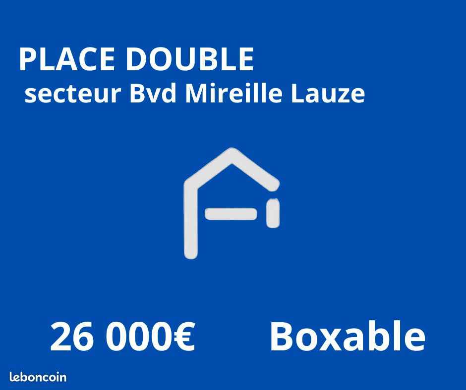 Parking/box MARSEILLE · 26 000 €