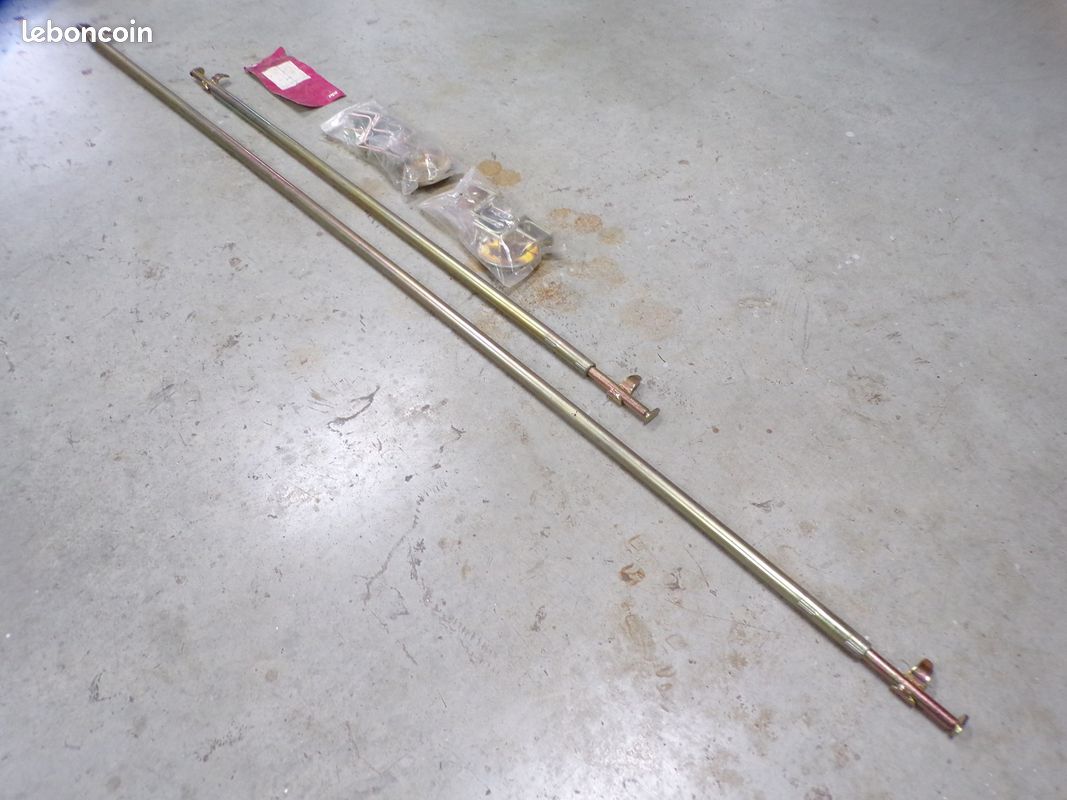 2 kits barres de sécurité "Securbar" pour volets battants - neufs (image 1)
