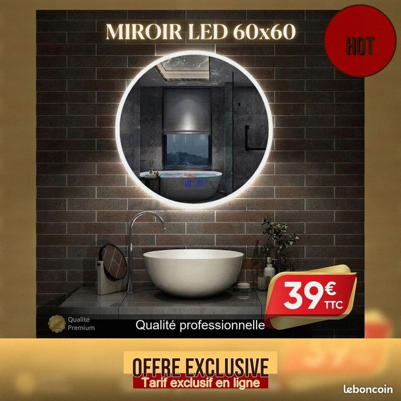 Miroir LED (image 1)