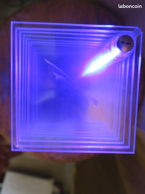 Jolie Lampe déco en plexi - Vintage Ikea 1980 (image 4)