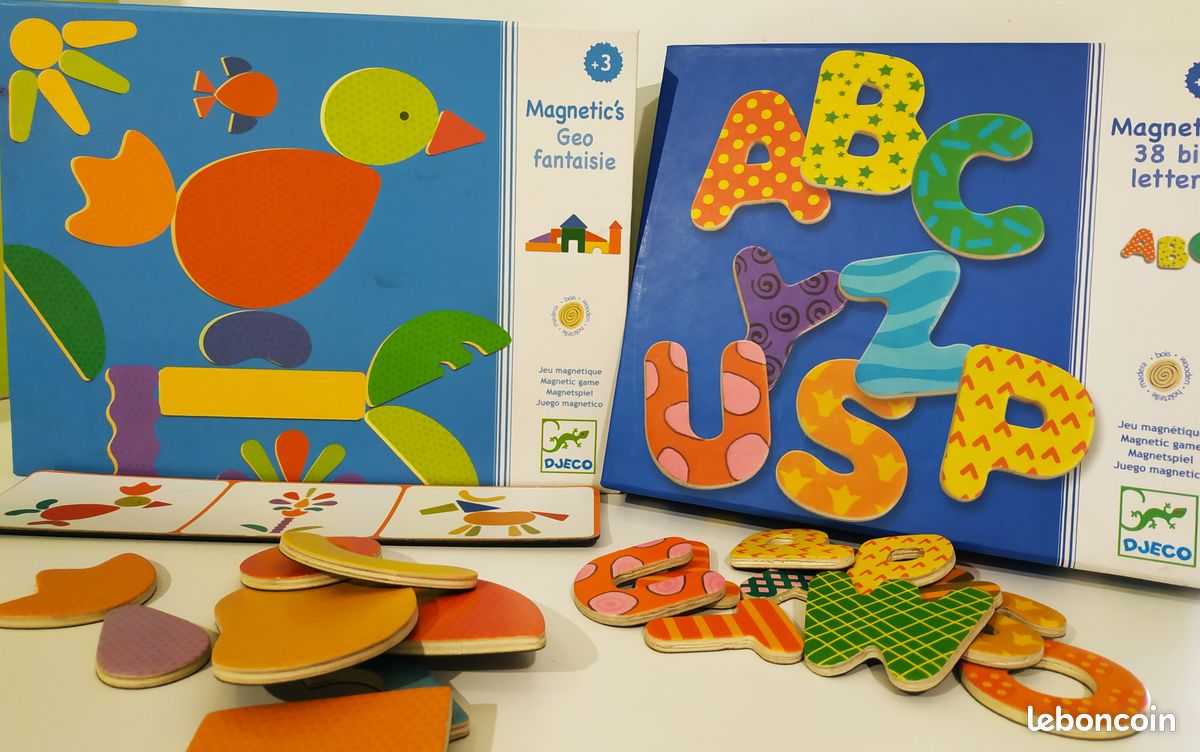 Djeco lettres fantaisie aimantees (image 3)