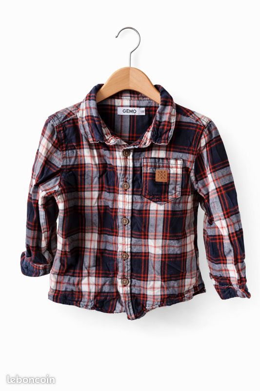 Chemise Gémo 18 mois (image 1)