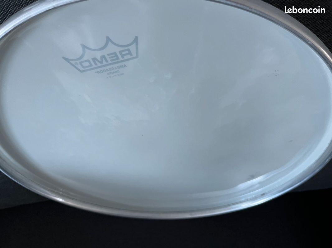Pack Pro Remo Ambassador - Peaux De Batterie Transparentes 10", 12", 14" - Son Chaud Et Ouvert, Idéal Pour Le Live Et Studio