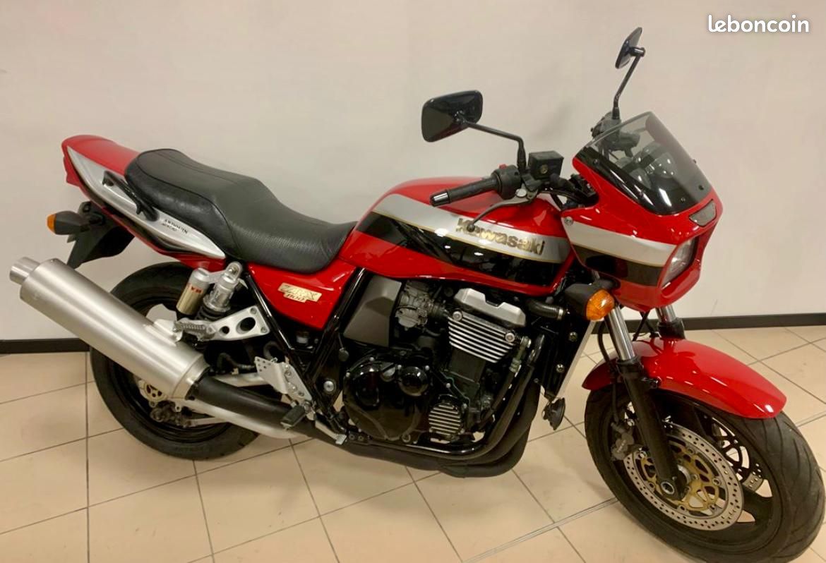 Kawasaki ZRX 1100 R Eddie Lawson, Candy Wine, 46 000 km, 100 % d'origine (image 1)