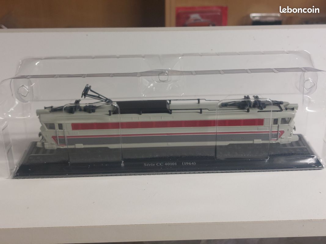 Locomotive Atlas HO 1/87 Série CC 40101 - Année 1964 - Modèle Neuf - Alimentation CC - Collection Train