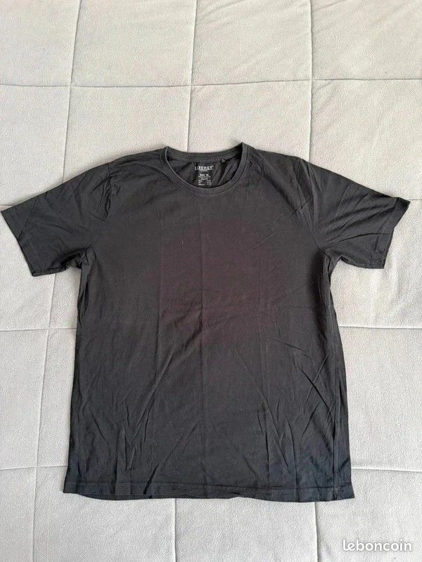 Tshirt noir Livergy XL homme très bon état (image 1)