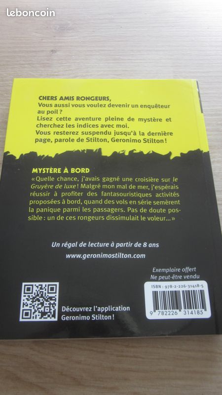 Livre Geronimo Stilton (image 2)
