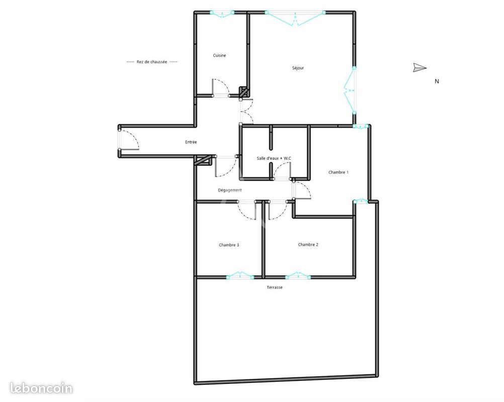 Appartement a louer villejuif - 4 pièce(s) - 82 m2 - Surfyn