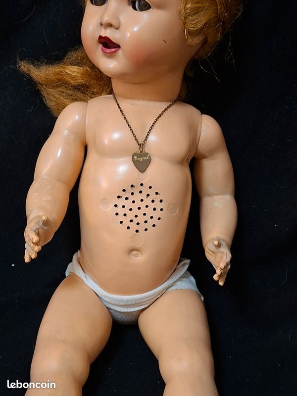 Poupée Ancienne Raynal En Rhodoid - Vintage - Collection (Occasion)